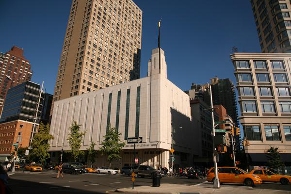 New York Manhattan temple and meetinghouse