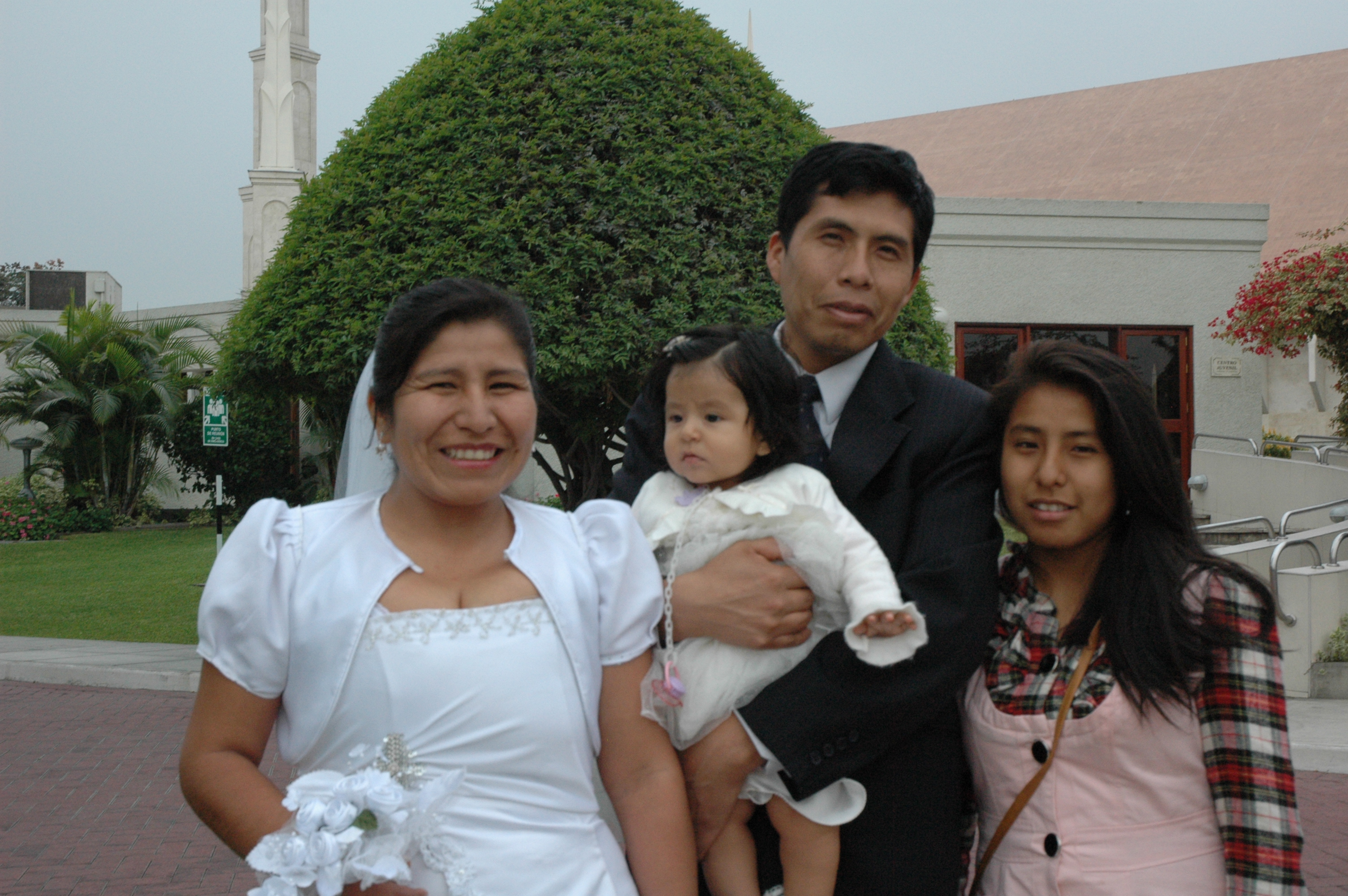 Peru Temple Family